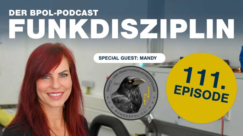 Funkdisziplin, Special Guest Mandy, Einsatz und Ermittlungsunterstützung, Frau im Büro