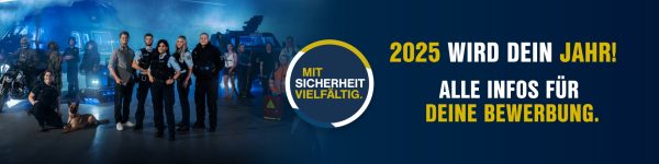  2025 wird dein Jahr! - Bundespolizei Bildidee 